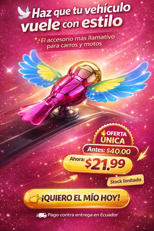 Pájaro Volador Adorno